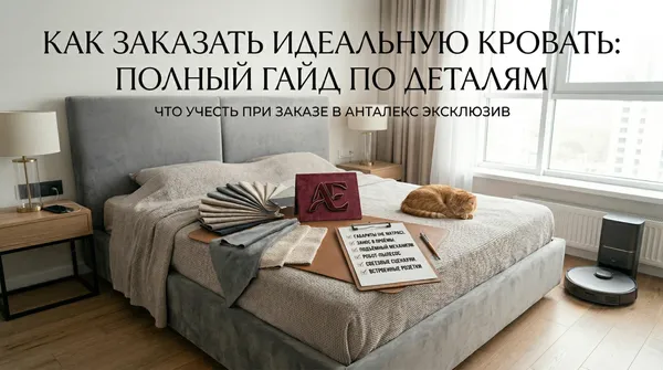 Что учесть при заказе кровати: детали, о которых не думают заранее